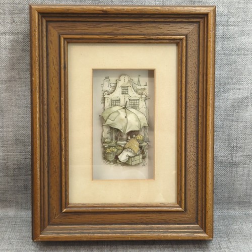 Anton pieck diorama shadow - pieck,