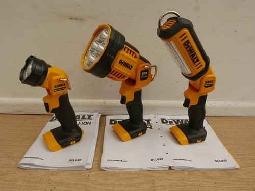 Dewalt 3pce 18v - 3pce, led