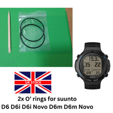 O ring x2 for Suunto D6 D6i