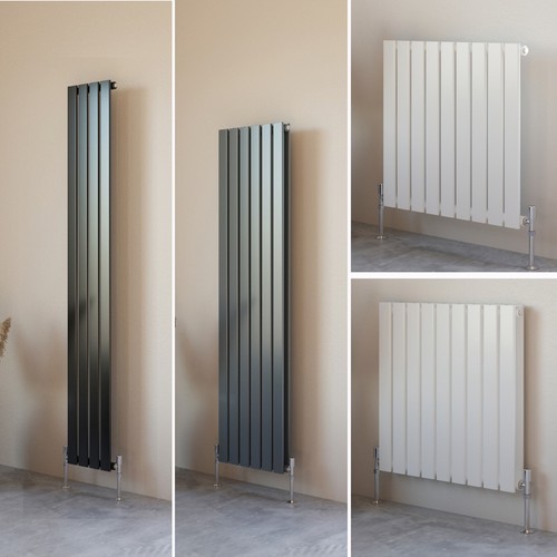 Designer flat panel radiator - designer,