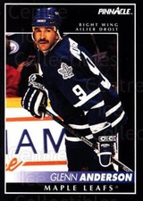 1992-93 Pinnacle Canadian #355 Glenn Anderson