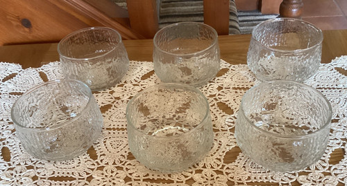 Vintage ravenhead glass - 6, x