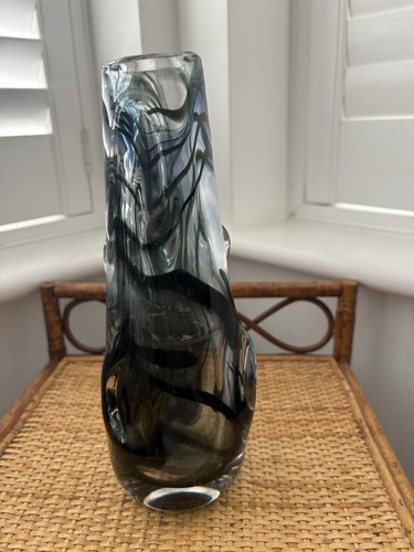 Whitefriars glass knobbly vase - glass,