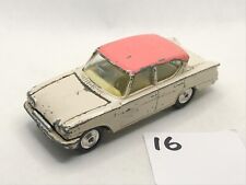 VINTAGE CORGI TOYS # 234 FORD CONSUL CLASSIC DIECAST MODEL CAR 1961 BEIGE/PINK