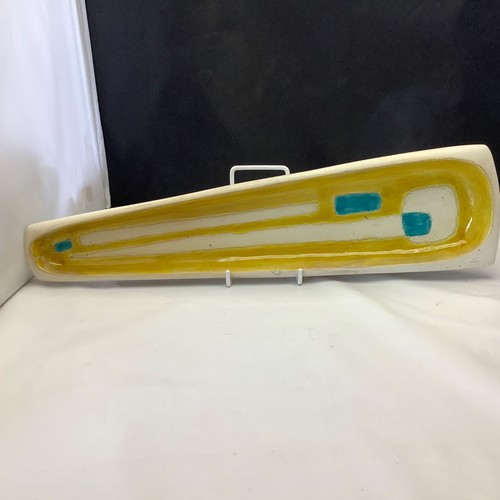 Art pottery retro dish - pottery,
