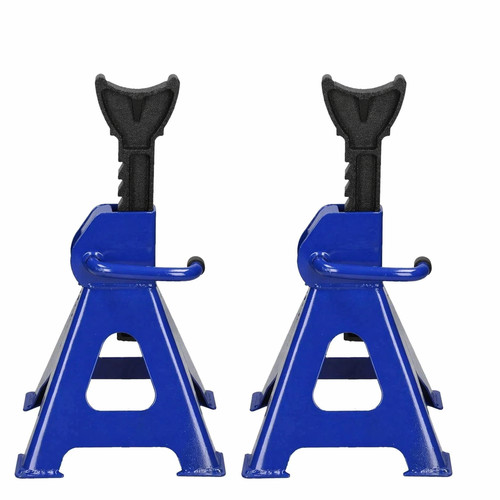 2pcs axle stands floor - floor, jack