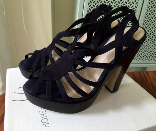 Gladiator suede navy blue - suede,