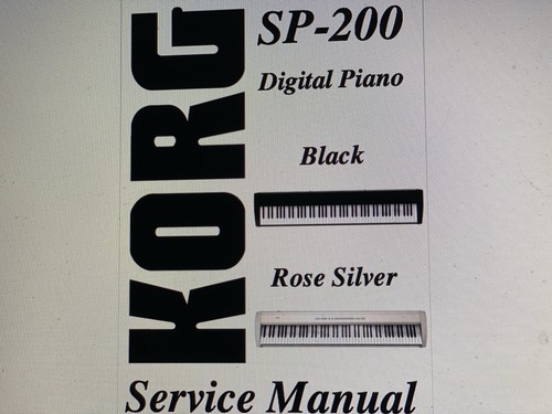 Korg 200 digital piano - sp-200,