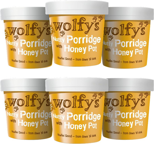Nutty porridge with - porridge, pot