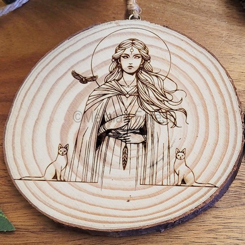 Freyja altar tree - freyja, hanging