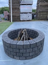 80 cm Fire Pit Kit Stones