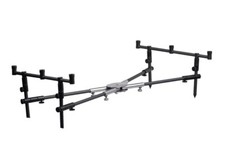 Prologic Black Fire Rod Pod & Goal Post Kit Fishing Full Set + Bag - 49872