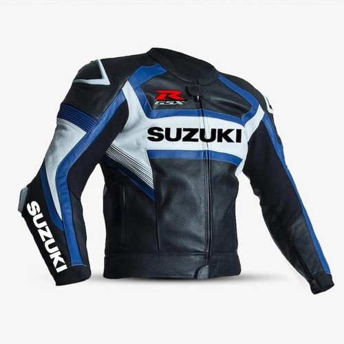 Suzuki motorbike leather - suzuki,