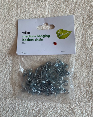 Medium hanging basket chain - hanging,