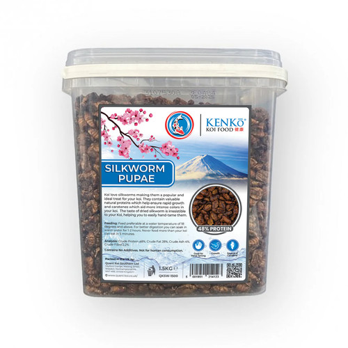 Kenko silkworm pupae koi - kenko,
