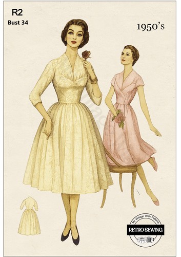 Vintage 1950s bridal gown - gown, or