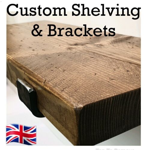 Reclaimed scaffold board shelf - board,