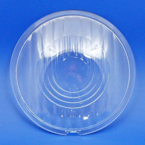 Domed pressed glass - pressed,