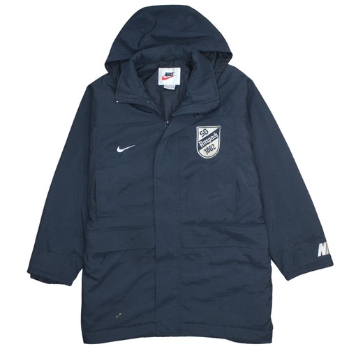 Nike men blue hooded - nike, men's