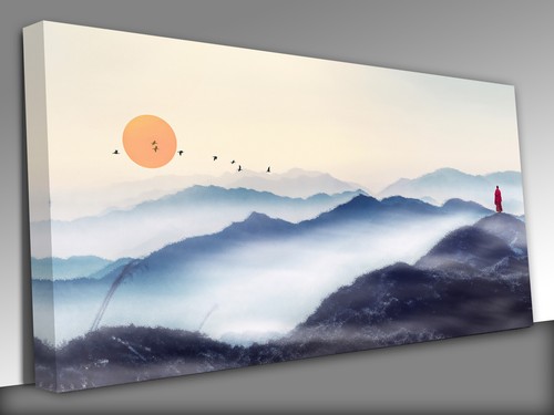 Chinese painting style - of, zen