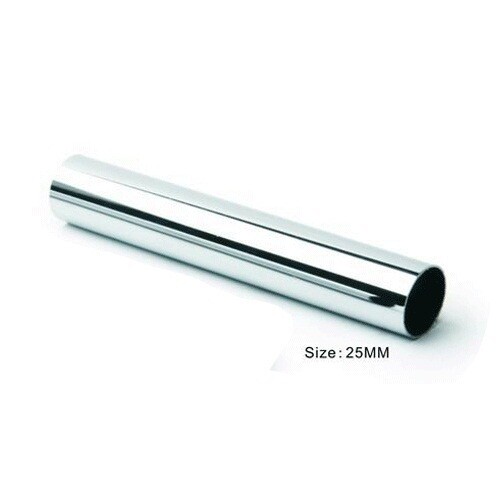 Wardrobe rails tube 25mm - 25mm, round