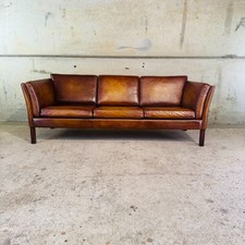 Danish Vintage Tan Leather 3