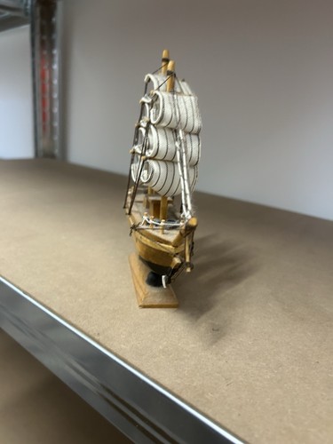 Handcrafted wooden model a - handcrafted,