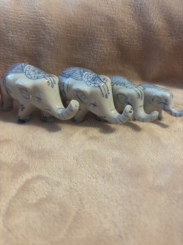 Vintage china blue white - vintage,