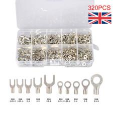 320Pcs Non-Insulated Ring Fork