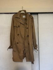 Parka Tan Coat Size 14 Primark