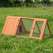 Triangular Rabbit Hutch