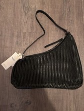 Women’s Marks & Spencer Black Faux Leather Shoulder Handbag