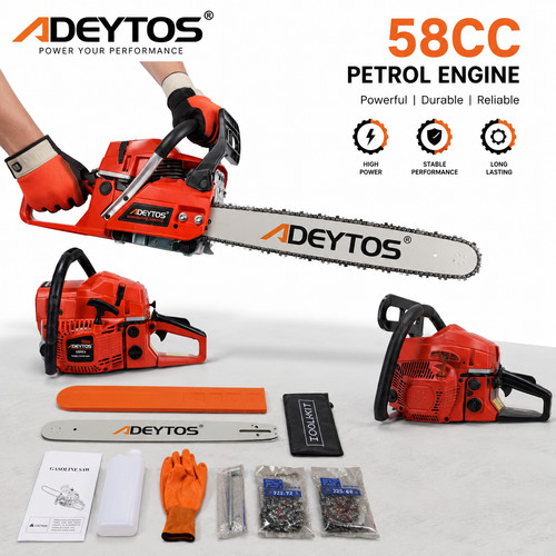 58cc petrol chainsaw stroke - petrol,