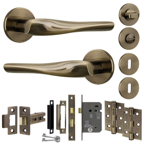 Door handle sets internal - door,