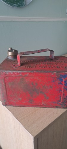 Vintage one gallon petrol - one,