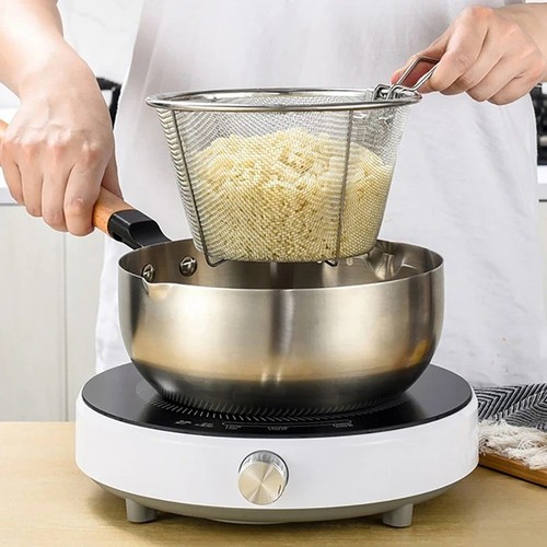 Stainless steel frying basket - frying,