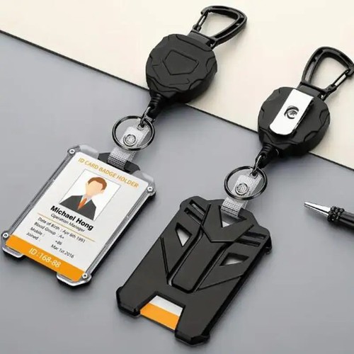 Retractable badge holder - id,