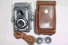 Yashica-44 FA 127 Film TLR Manual Camera 60mm F/3.5 Lens	- Excellent
