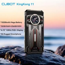 Cubot KingKong 11 5G Rugged Phone 10200mAh Dimensity 7025 32GB+256GB 108MP NFC
