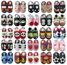 carozoo UK prewalk baby leather soft sole shoes up to 8 years best sellers