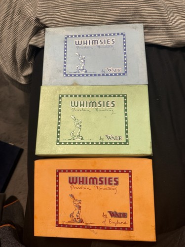 Whimsies porcelain miniatures - porcelain,
