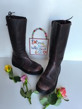 Dr Martens 3A34 England vintage midcalf platform DMs boots 8 hole UK6 EU39 US8