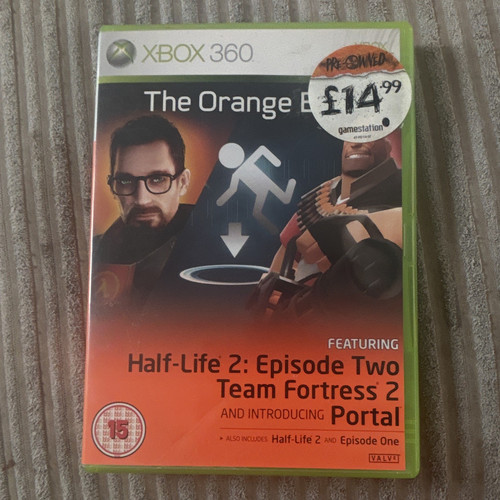 The orange box for microsoft - the,