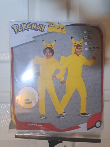 Yellow plush pokemon costume - yellow,