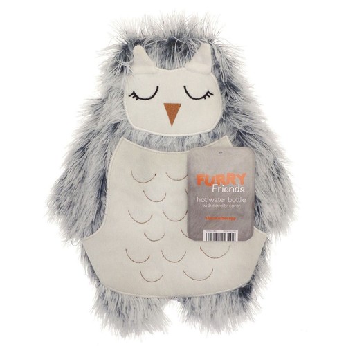 Hot water bottle with cover - hot,