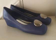 Markon Size 7 Purple Low Wedge