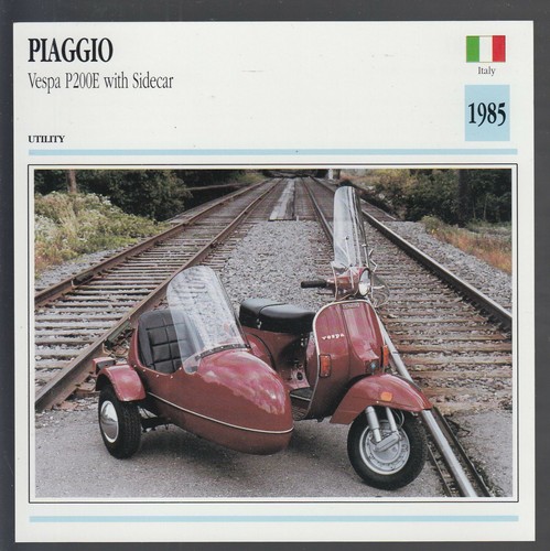 1985 piaggio vespa p200e with - 1985,