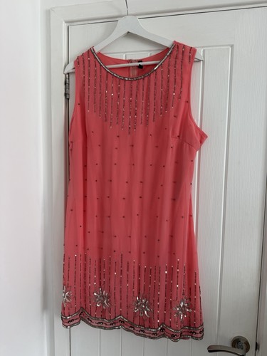 Live2love pink coral - pink, beaded