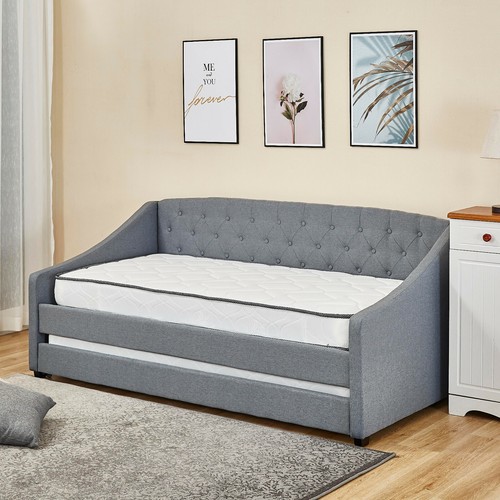 Fabric linen daybed with - fabric,