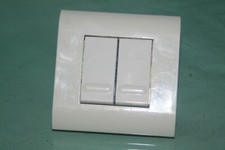  Legrand Mosaic 45 Double Push Button 74030 